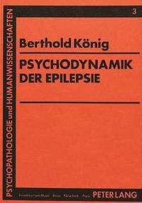 bokomslag Psychodynamik Der Epilepsie