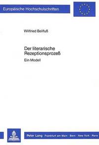 bokomslag Der Literarische Rezeptionsprozess