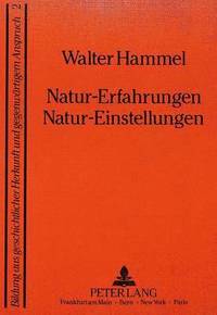 bokomslag Natur-Erfahrungen- Natur-Einstellungen