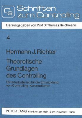 bokomslag Theoretische Grundlagen Des Controlling