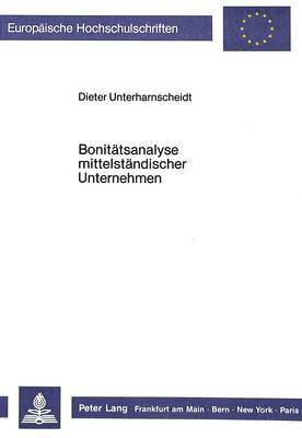 Bonitaetsanalyse Mittelstaendischer Unternehmen 1