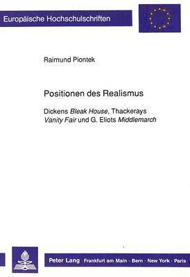 bokomslag Positionen Des Realismus