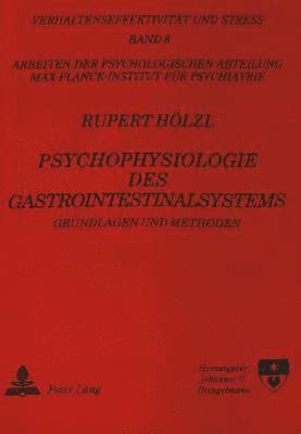 bokomslag Psychophysiologie Des Gastrointestinalsystems