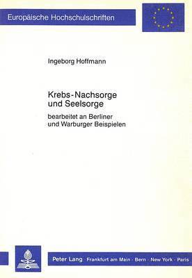 bokomslag Krebsnachsorge Und Seelsorge