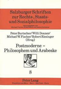 bokomslag Postmoderne - Philosophem Und Arabeske