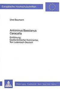 bokomslag Antoninus Bassianus Caracalla