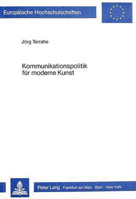 Kommunikationspolitik Fuer Moderne Kunst 1