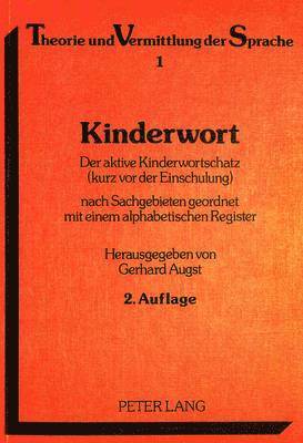 bokomslag Kinderwort