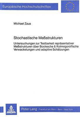 Stochastische Messtrukturen 1