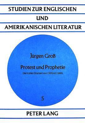 bokomslag Protest Und Prophetie