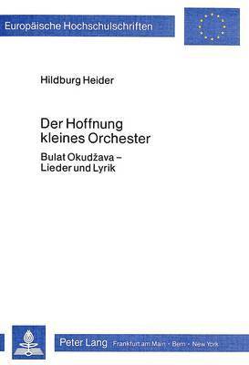 Der Hoffnung Kleines Orchester 1