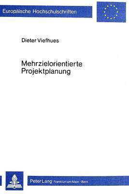 bokomslag Mehrzielorientierte Projektplanung