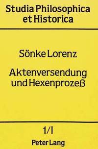 bokomslag Aktenversendung Und Hexenprozess