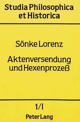 bokomslag Aktenversendung Und Hexenprozess