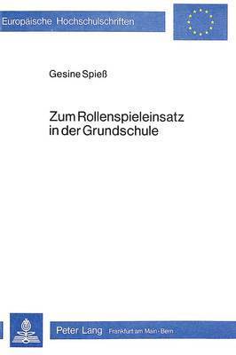 Zum Rollenspieleinsatz in Der Grundschule 1