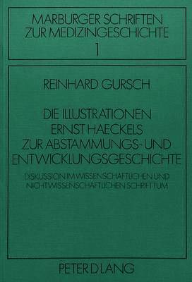bokomslag Die Illustrationen Ernst Haeckels Zur Abstammungs- Und Entwicklungsgeschichte