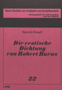 bokomslag Die Erotische Dichtung Von Robert Burns- (The Erotic Poetry of Robert Burns)