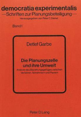 bokomslag Die Planungszelle Und Ihre Umwelt