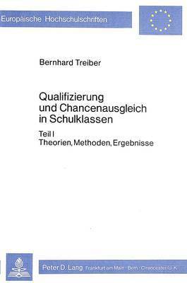 Qualifizierung Und Chancenausgleich in Schulklassen 1