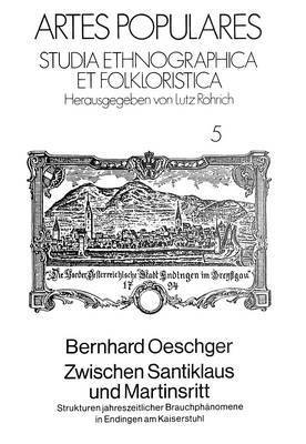 bokomslag Zwischen Santiklaus Und Martinsritt