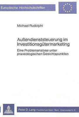 bokomslag Aussendienststeuerung Im Investitionsguetermarketing