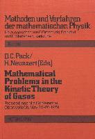 Donald C. Pack, Helmut Neunzert, Erich Martensen - Mathematical Problems in the Kinetic Theory of Gases, Häftad