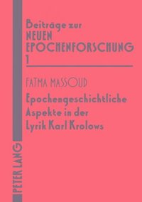 bokomslag Epochengeschichtliche Aspekte in Der Lyrik Karl Krolows