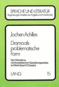 bokomslag Drama ALS Problematische Form