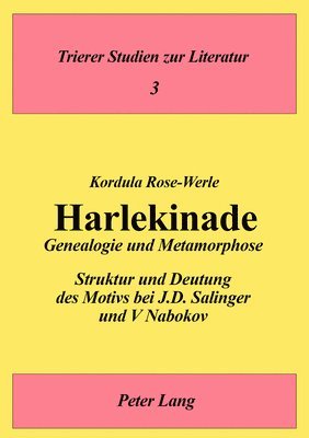 bokomslag Harlekinade - Genealogie Und Metamorphose