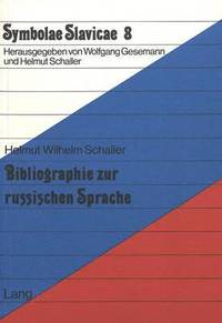 bokomslag Bibliographie Zur Russischen Sprache