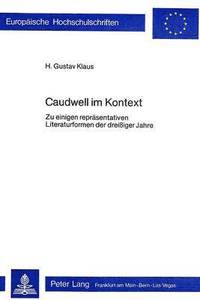 bokomslag Caudwell Im Kontext