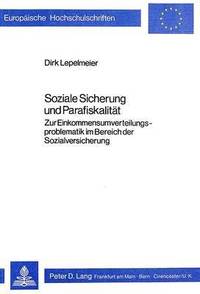 bokomslag Soziale Sicherung Und Parafiskalitaet