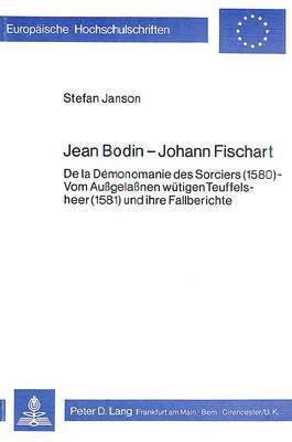 bokomslag Jean Bodin - Johann Fischart