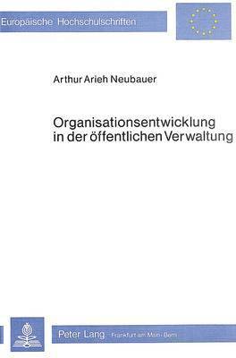 bokomslag Organisationsentwicklung in Der Oeffentlichen Verwaltung