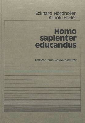 bokomslag Homo Sapienter Educandus