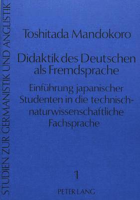 bokomslag Didaktik Des Deutschen ALS Fremdsprache