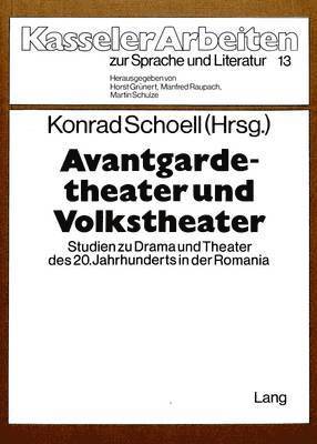 bokomslag Avantgardetheater Und Volkstheater
