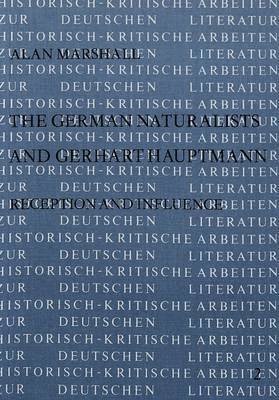 German Naturalists and Gerhart Hauptmann