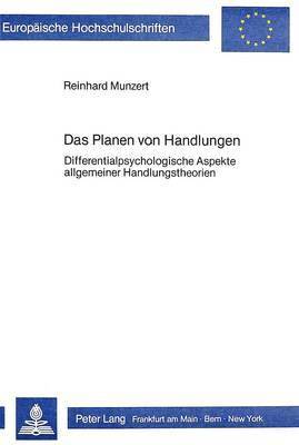 Das Planen Von Handlungen 1