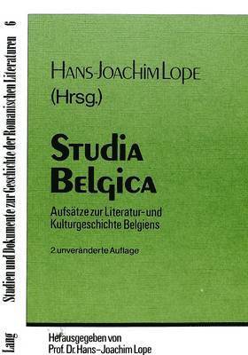 Studia Belgica 1