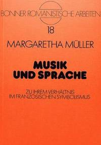bokomslag Musik Und Sprache