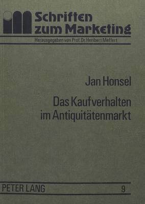 bokomslag Das Kaufverhalten Im Antiquitaetenmarkt