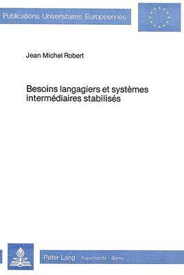 Besoins Langagiers Et Systmes Intermdiaires Stabiliss 1