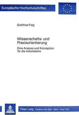 Wissenschafts- Und Praxisorientierung 1