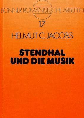 bokomslag Stendhal Und Die Musik