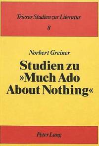 bokomslag Studien Zu Much ADO about Nothing