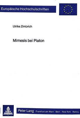 Mimesis Bei Platon 1