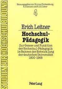 bokomslag Hochschul-Paedagogik