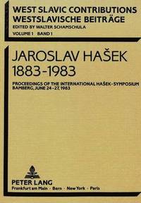 bokomslag Jaroslav Hasek 1883-1983