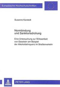 bokomslag Normbindung Und Sanktionsdrohung